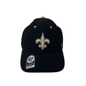 New Orleans Saints '47 Clean Up Cap Adult One Size Black